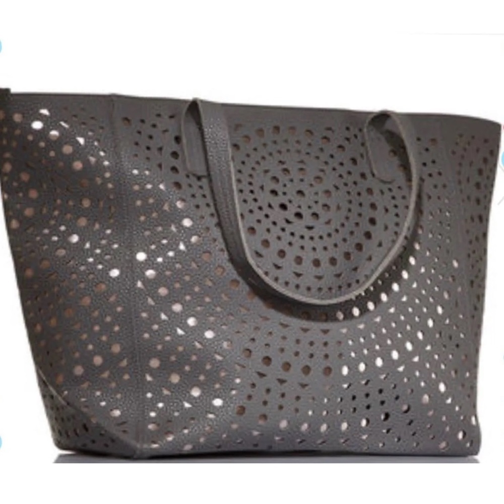 Bath and Bodyworks Gray Tote Bag 2017 Limited Edition